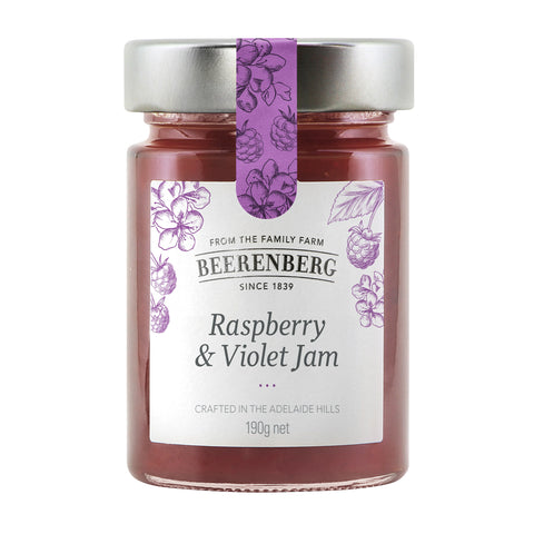 Beerenberg Raspberry & Violet Jam - 190g