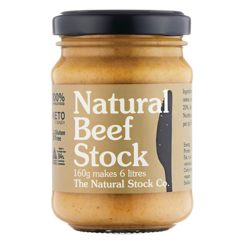 The Natural Stock Co Natural Beef Stock 160g