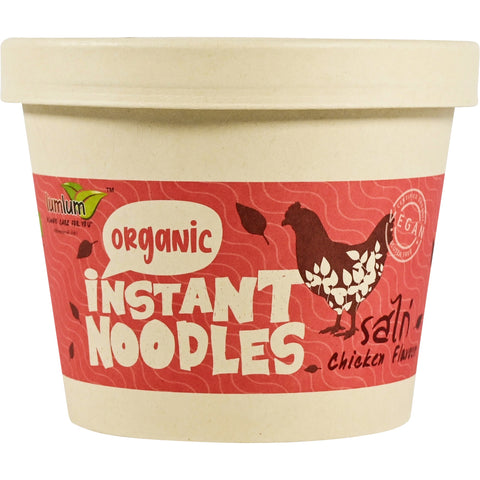 Lumlum Organic Vegan Chicken Noodle Cup - 75g