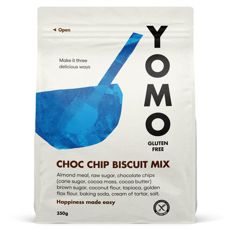 YOMO Gluten Free Choc Chip Biscuit Mix - 350g