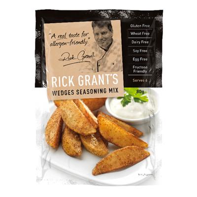 Rick Grants Wedges Seasoning Mix - 80g - GF Pantry