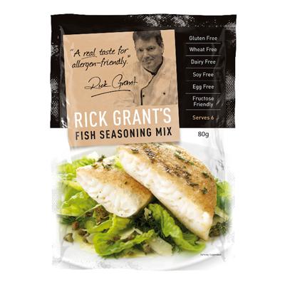 Rick Grants Fish Seasoning Mix - 80g - GF Pantry