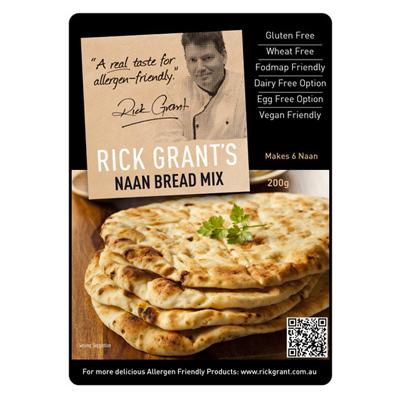 Rick Grants Naan Bread Mix - 200g - GF Pantry
