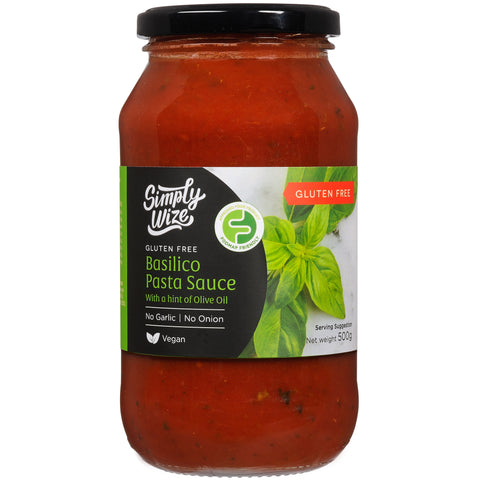 Simply Wize Basilico Pasta Sauce - 500g