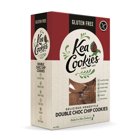 Kea Cookies Double Choc Chip Cookies - 250g