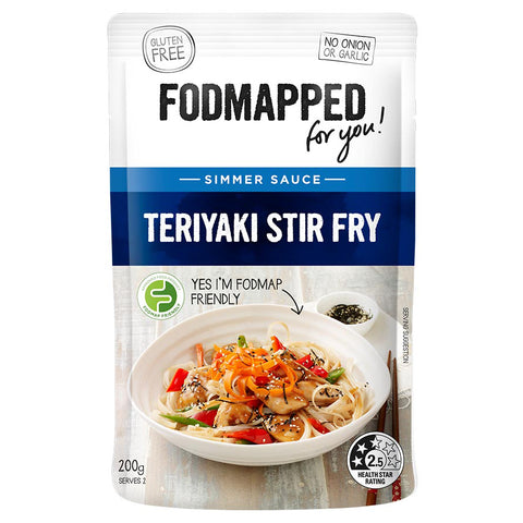 FODMAPPED For You! Gluten Free Teriyaki Stir Fry Simmer Sauce.