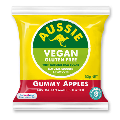 Allsep's Aussie Vegan Gummy Apples - 50g