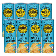 The Good Crisp Co. Stacked Chips Sea Salt & Vinegar - Carton 8x 160g