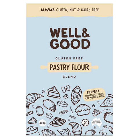 Well & Good Gluten Free Pastry Flour Blend.