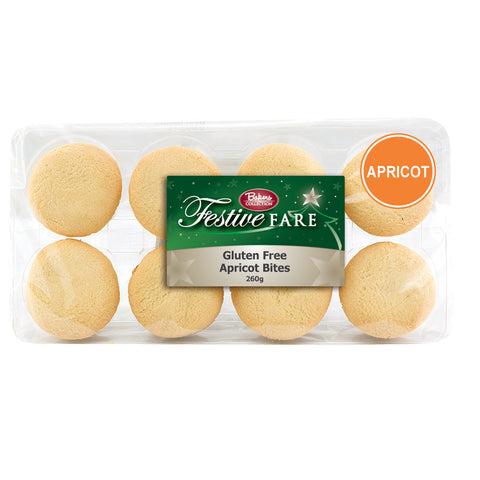 Bakers Collection Gluten Free Apricot Bites - 260g