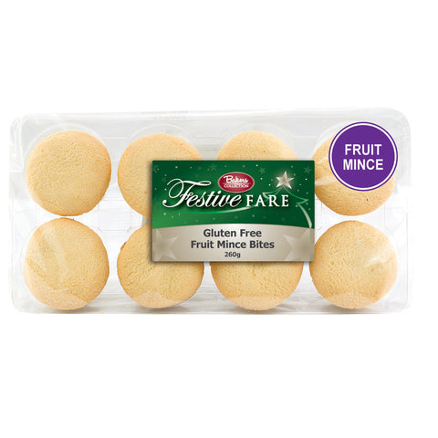 Bakers Collection Gluten Free Fruit Mince Bites - 260g