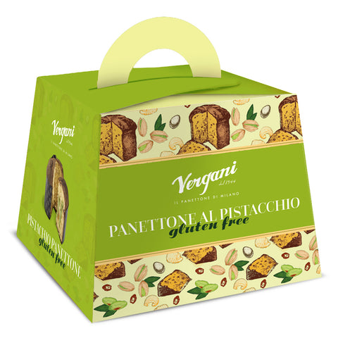 Vergani Gluten Free Pistachio Panettone - 600g
