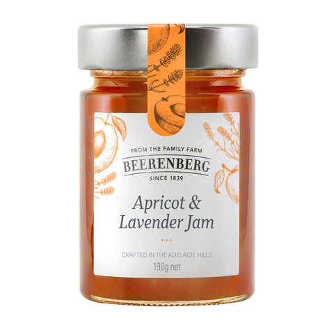 Beerenberg Apricot & Lavender Jam - 190g