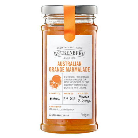 Beerenberg Australian Orange Marmalade Jam - 300g