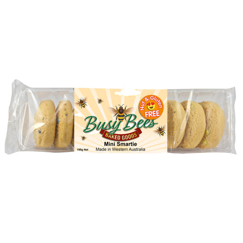 Busy Bees Mini Smartie Cookies - 195g