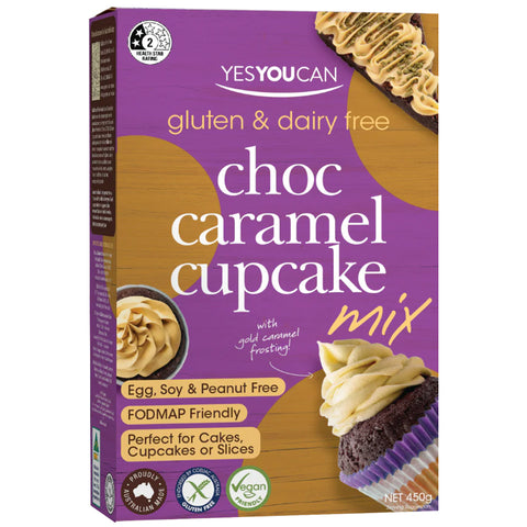 Yes You Can Choc Caramel Cupcake Mix - 450g