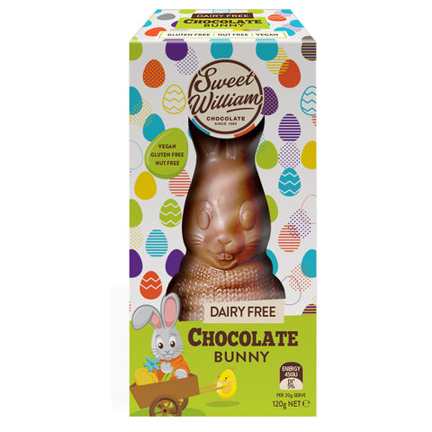 Sweet William Dairy Free Chocolate Easter Bunny - 120g
