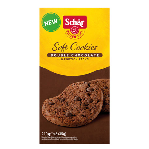 Schar Soft Cookies Double Chocolate - 210g