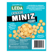 Leda Gluten Free Cracker Miniz Sour Creme & Chives Flavour - 150g