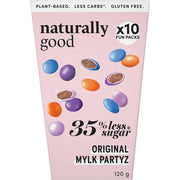 Naturally Good Original Mylk Partyz 10x Fun Packs - 120g