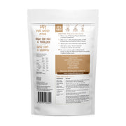 Plantasy Foods Plant-Based Pure Potato Mash Instant Mix, back of pouch.