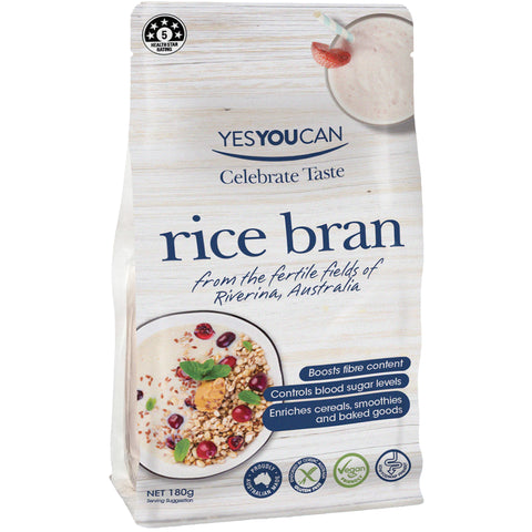 Yes You Can Rice Bran - 180g