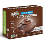 Simply Delish Sugar Free Chocolate Keto Pudding.