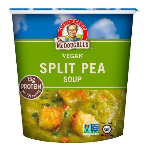 Dr McDougalls Vegan Split Pea Soup - 70g