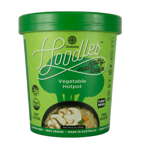 Jomeis Hoodles Instant Noodles Vegetable Hotpot - 80g