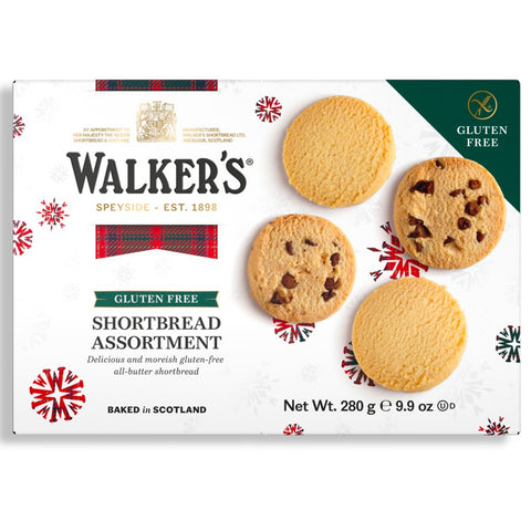 Walkers Gluten Free Pure Butter Shortbread Assortment - 280g