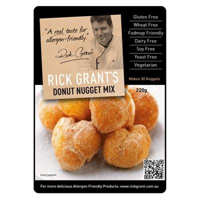 Rick Grants Donut Nugget Mix - 220g - GF Pantry