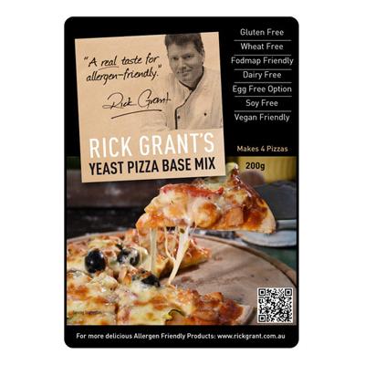 Rick Grants Yeast Pizza Base Mix - 200g - GF Pantry