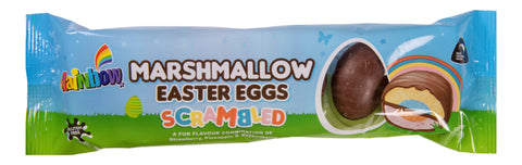 Rainbow Confectionery Scrambled Marshmallow Easter Eggs - 120g