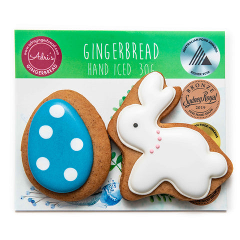 Adri's Gingerbread Bunny and Blue Egg - 25g