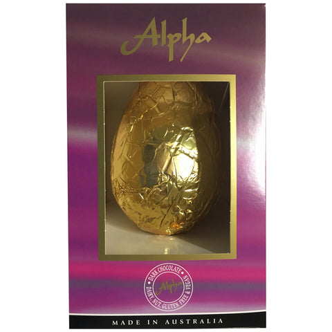 Alpha Dairy Free Chocolate Easter Egg - 140g