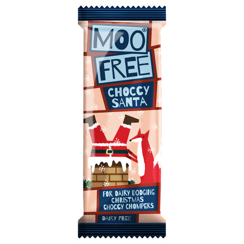 Moo Free Choccy Santa Bar - 32g