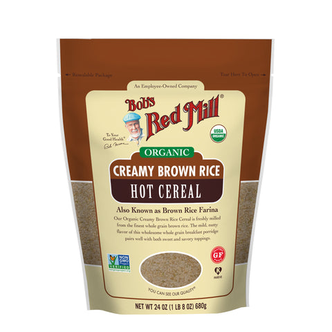 Bob's Red Mill Gluten Free Creamy Brown Rice Hot Cereal - 680g