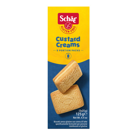Schar Custard Cream Biscuits - 125g