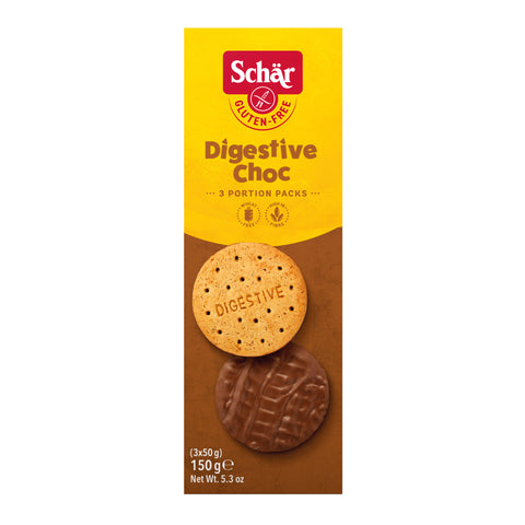 Schar Digestive Choc Biscuits - 150g