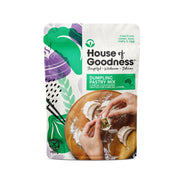 House of Goodness Dumpling Pasty Mix, front of packaging.