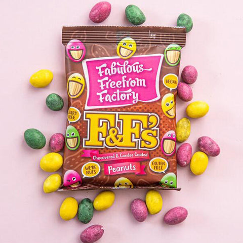 Fabulous Freefrom Factory F&F's Chocovered & Candee Coated Peanuts
