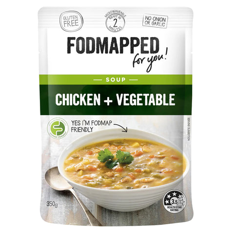 FODMAPPED For You! Gluten Free Chicken and Vegetable Soup.