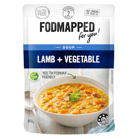 FODMAPPED For You! Gluten Free Lamb and Vegetable Soup.