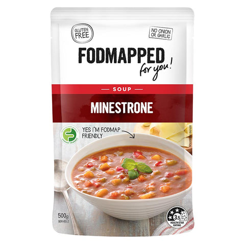 FODMAPPED For You! Gluten Free Minestrone Soup.