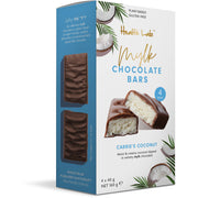 Health Lab Carrie's Coconut Mylk Chocolate Bars - 4x 40g