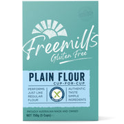 Freemills Gluten Free Plain Flour front of box.