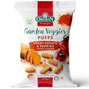 Orgran Garden Veggies Puffs Sweet Potato and Paprika - 90g