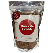 Rosevale Lentils Whole Red Lentils - 750g