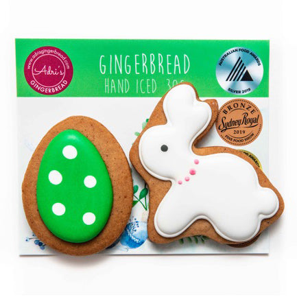 Adri's Gingerbread Bunny and Green Egg - 25g