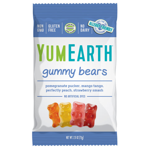 Yum Earth Gummy Bears - 71g